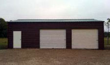 Steel garage and Workshop